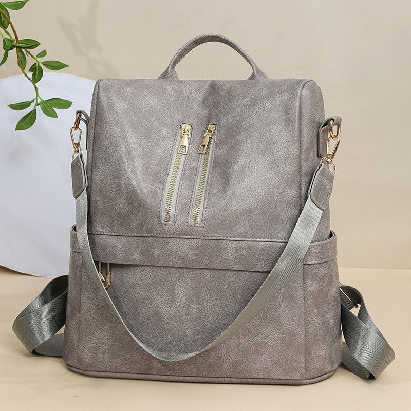 Vielseitiger Vegan-Leder-Rucksack Brehn