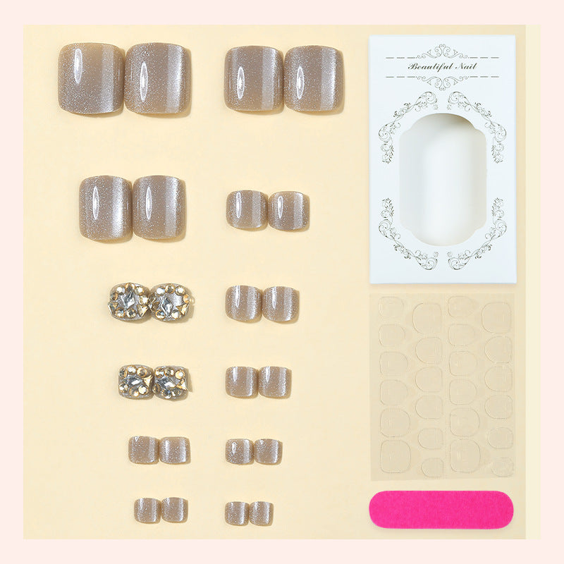 Premium dekoratives Press-On Nagelkunst Set Brehn