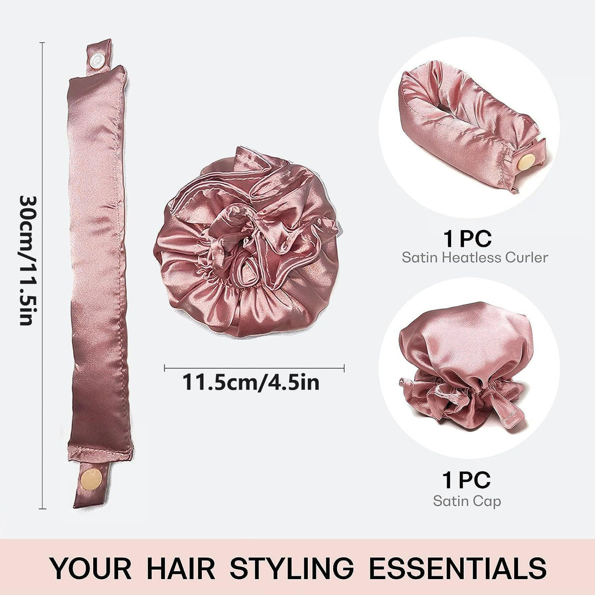 Seide Satin Haartuch