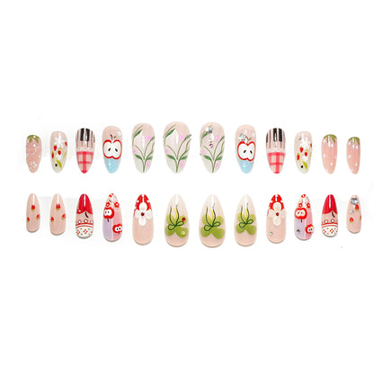 Künstlerisches Nagelkunstdesign