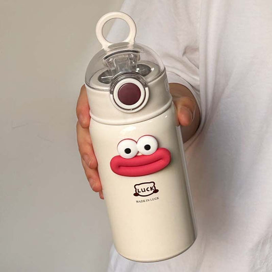 Damen Wasserflasche Brehn für Kinder mit lustigem Design
