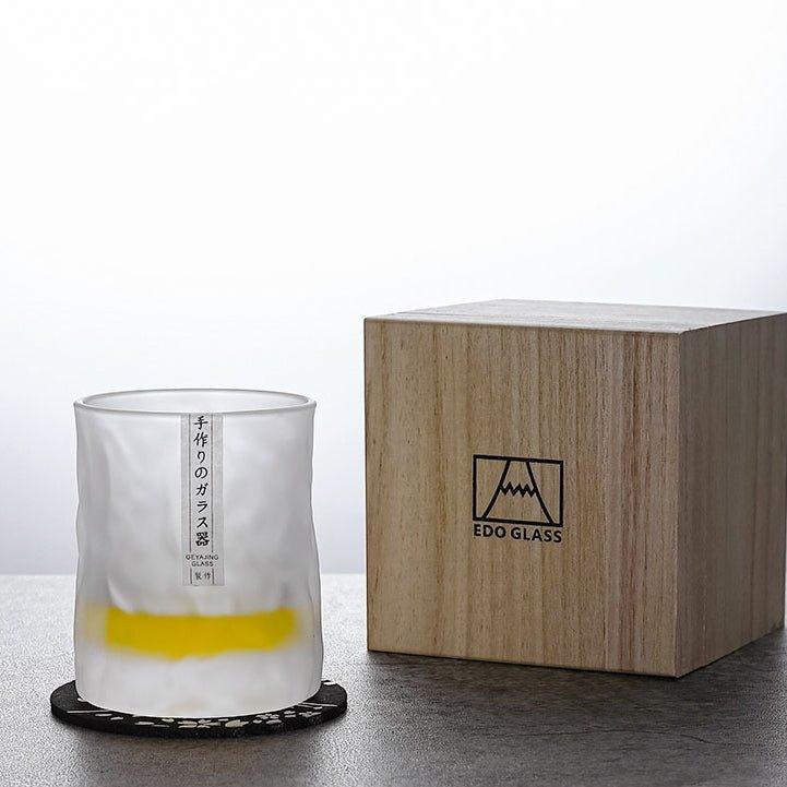 Japanische Edo Kiriko Gletscher Whisky Gläser | Brehn