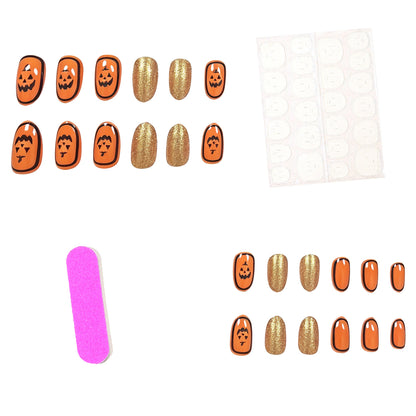 Halloween-Themen Glitzer-Nagelkunst Set Brehn
