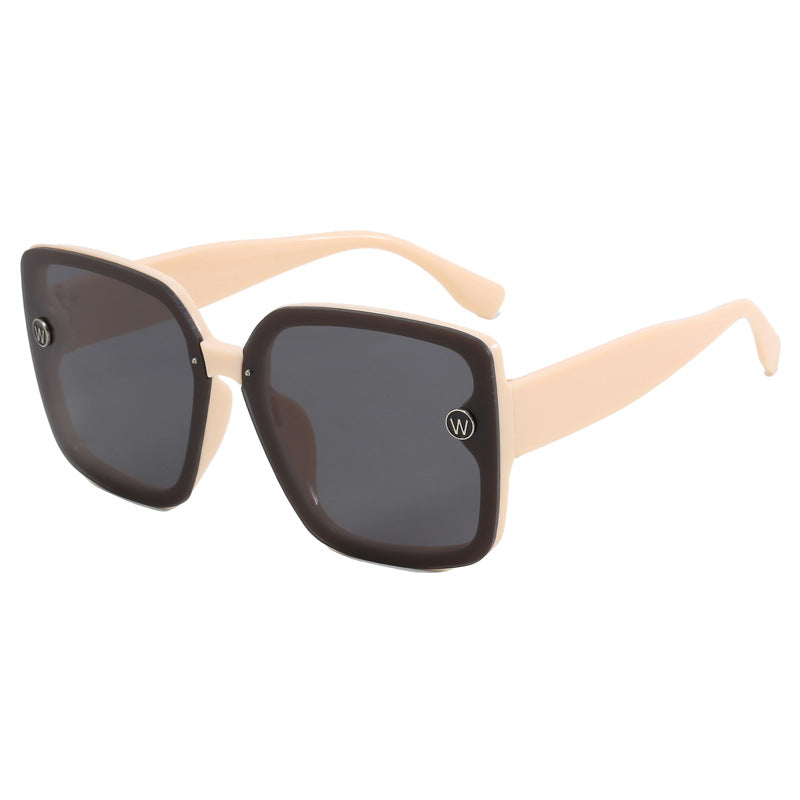 Damen modische quadratische Sonnenbrille mit extravagantem Design Brehn