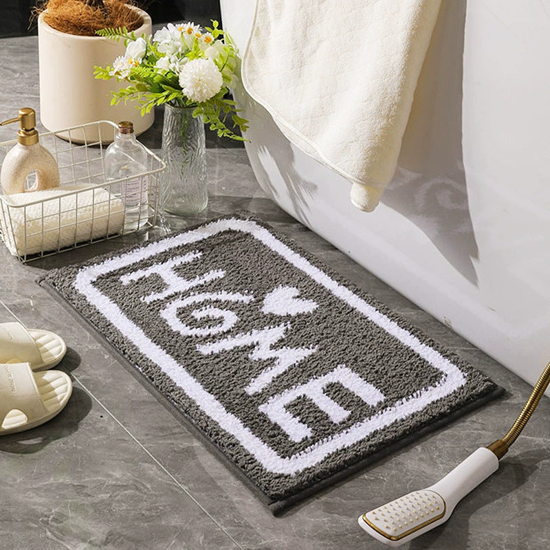 Home Dekorativer Badezimmerteppich Brehn