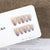 Künstlerisches Ombre Press-On Nagelset Brehn
