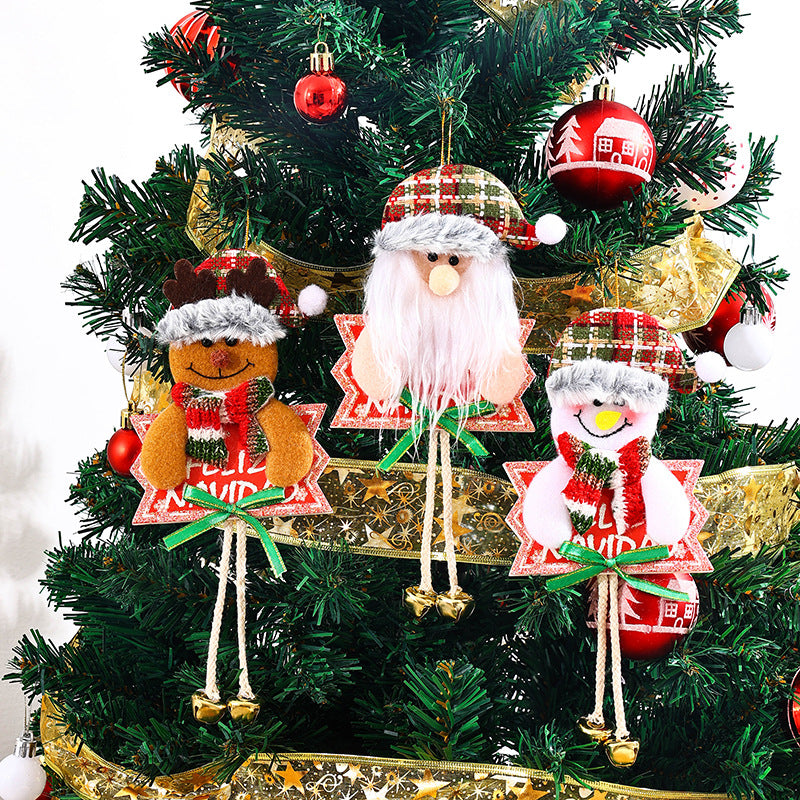 Niedlicher Schneemann Weihnachtsbaum-Anhänger Brehn