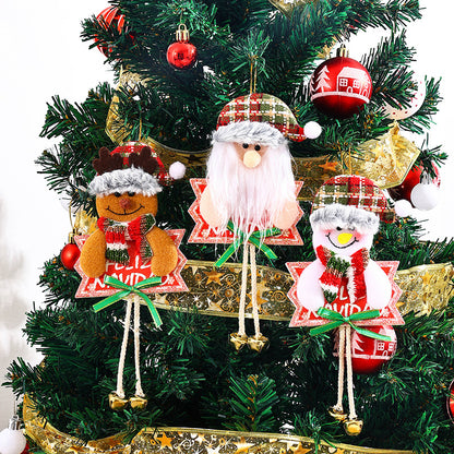 Niedlicher Schneemann Weihnachtsbaum-Anhänger Brehn