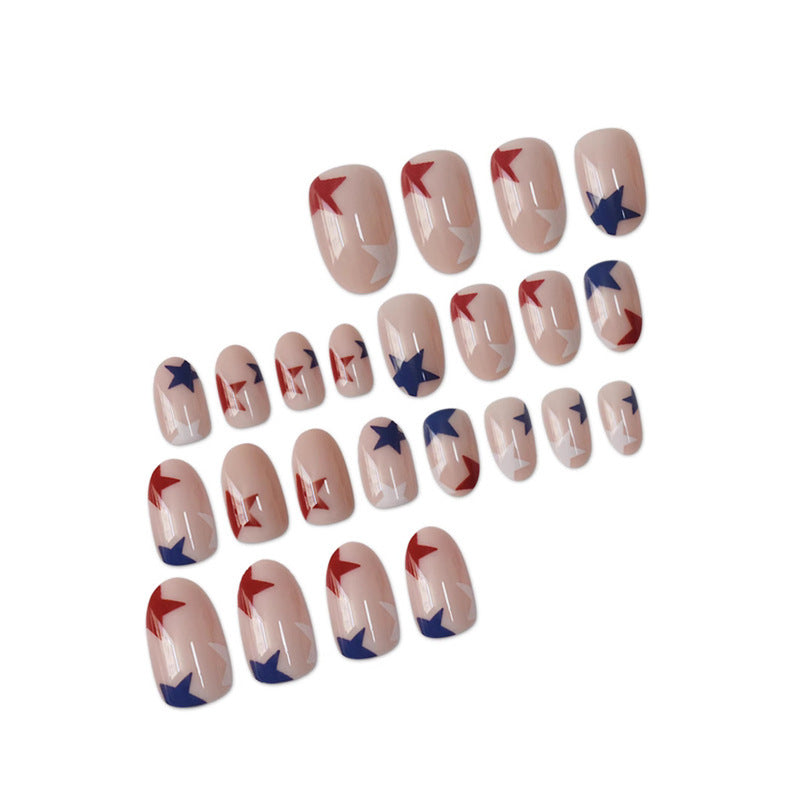 Kreative Press-On Nagelkunst Brehn