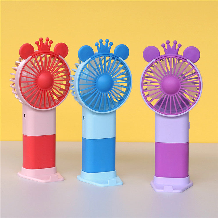 Unisex Tragbarer Handventilator im verspielten Katzerdesign Brehn