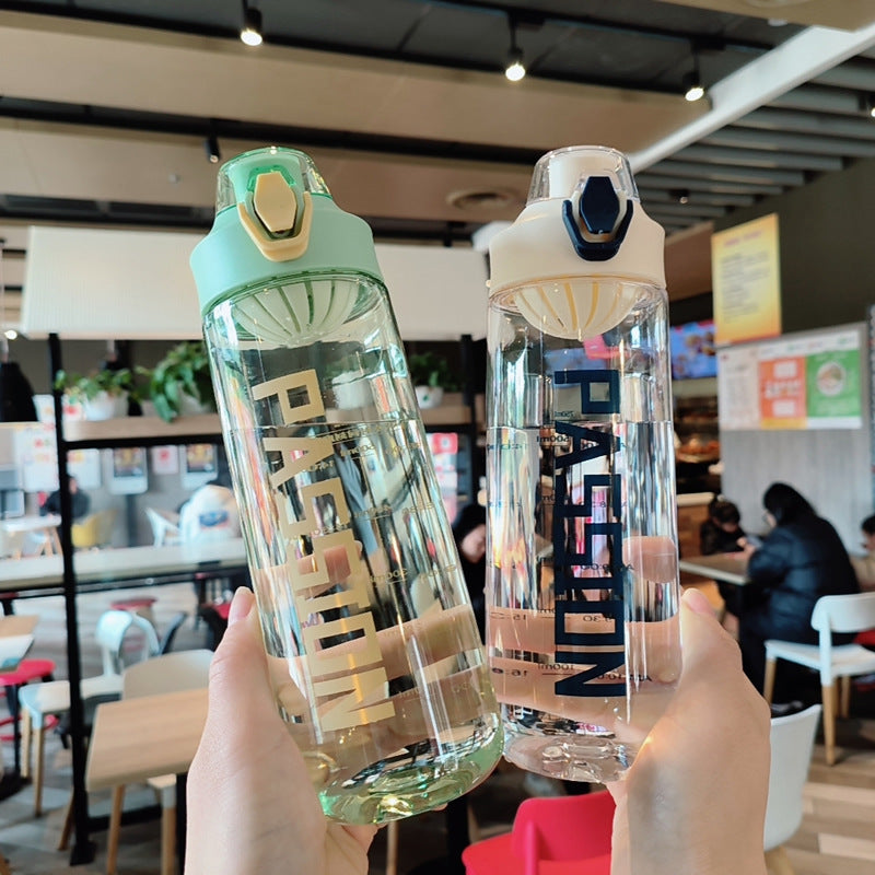 Damen Isolierte Trinkflasche mit schnellem Öffnungsmechanismus Brehn