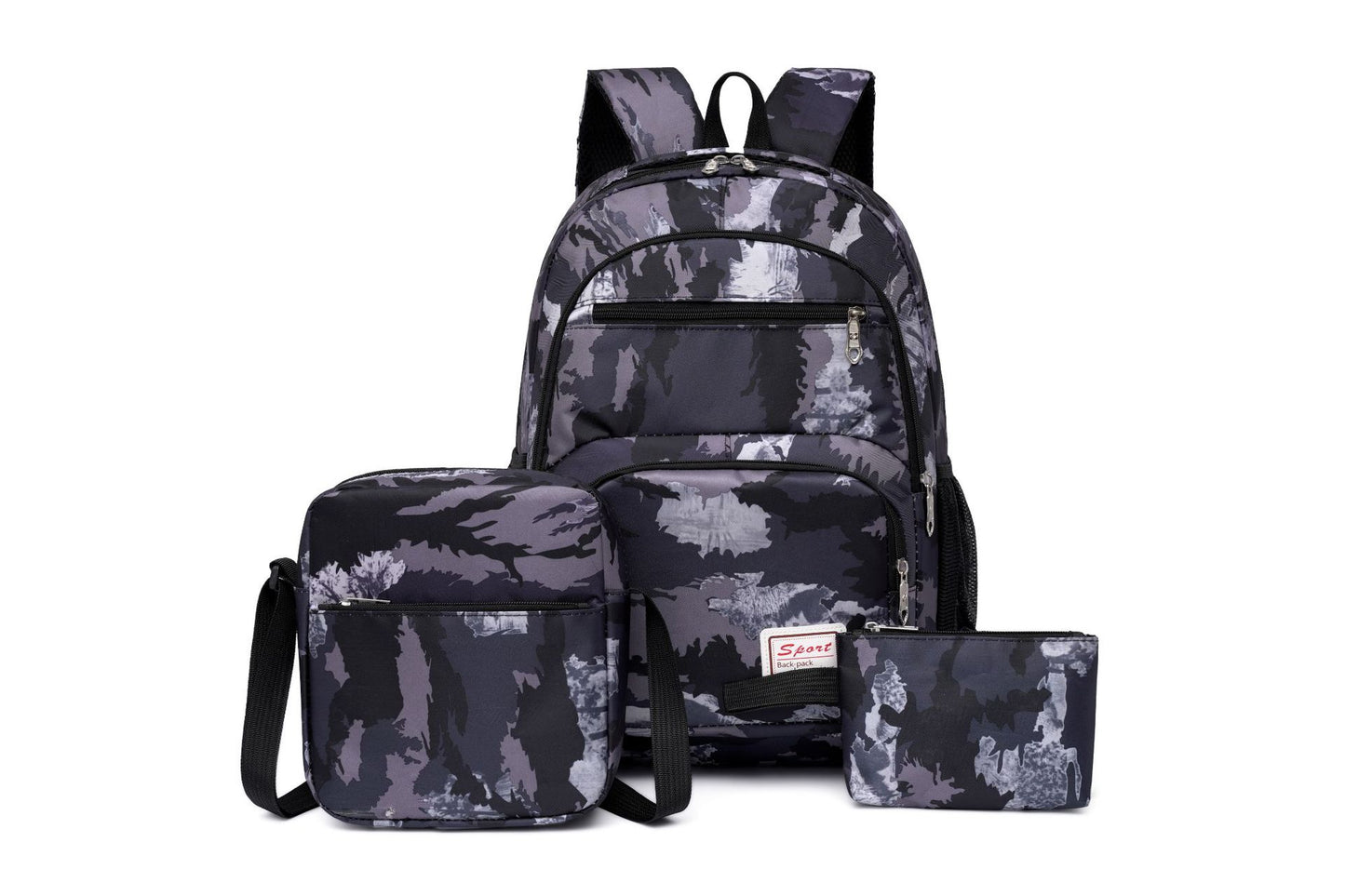 Schulrucksack mit Mehreren Fächern und Passendem Zubehör Brehn