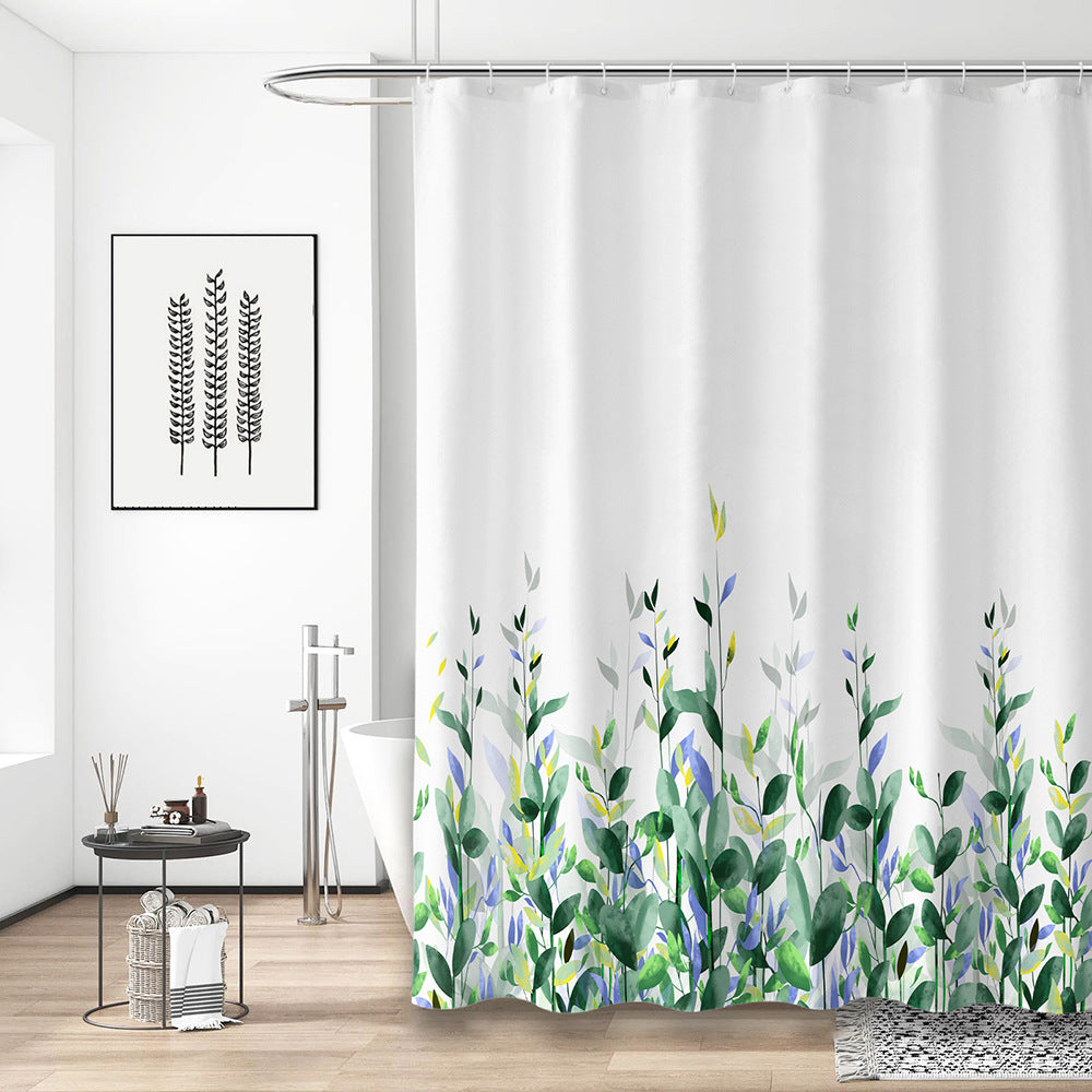 Blumenmuster Duschvorhang Brehn
