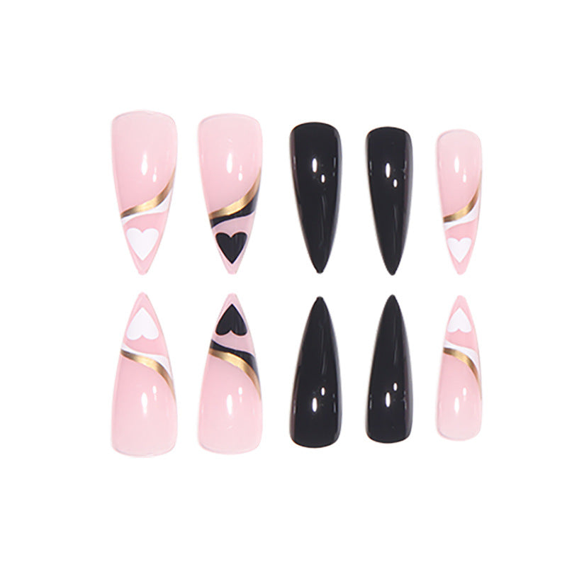 Elegantes Stiletto-Nagelkunst-Set Brehn