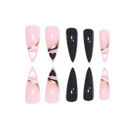 Elegantes Stiletto-Nagelkunst-Set Brehn