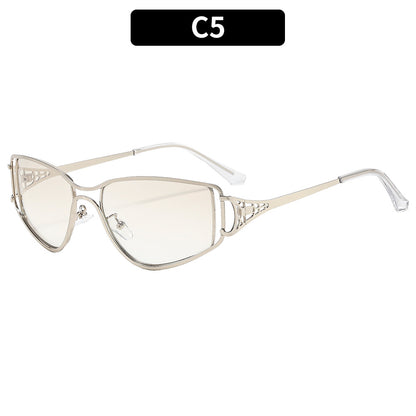 Chic Schmetterlingsrahmen Sonnenbrille