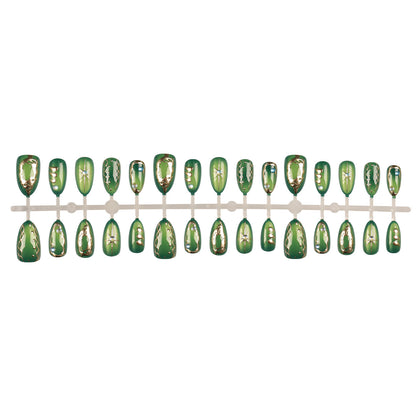 Künstlerisches Press-On Nageldesign Set