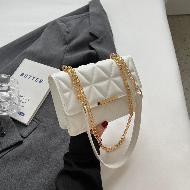 Gepolsterte Mini-Handtasche