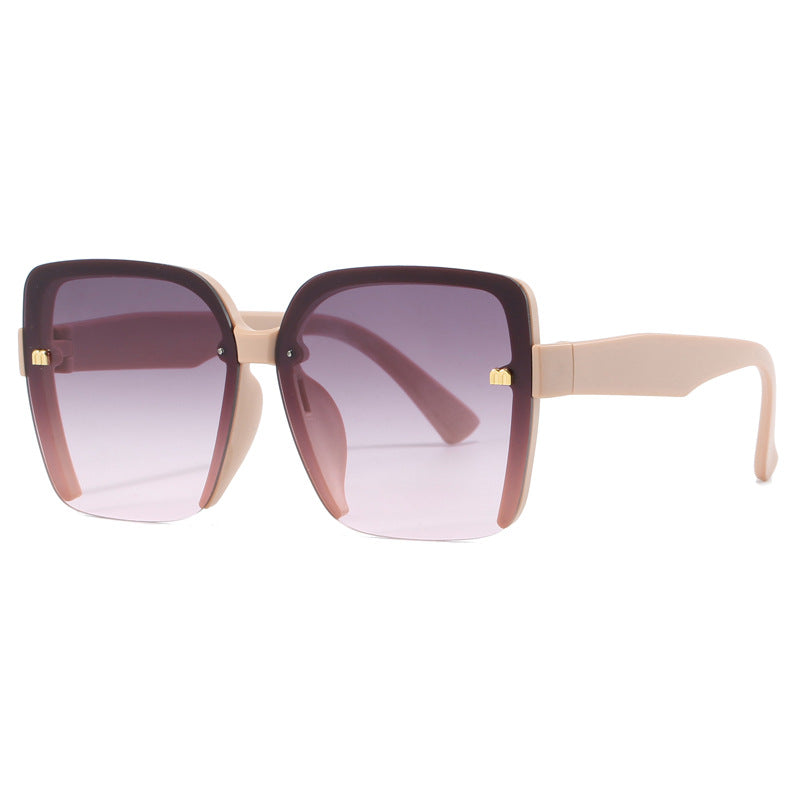 Damen oversized Sonnenbrille mit stilvollem, modernem Rahmen Brehn
