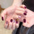 Ombre Glitter Press-On Nail Set Brehn