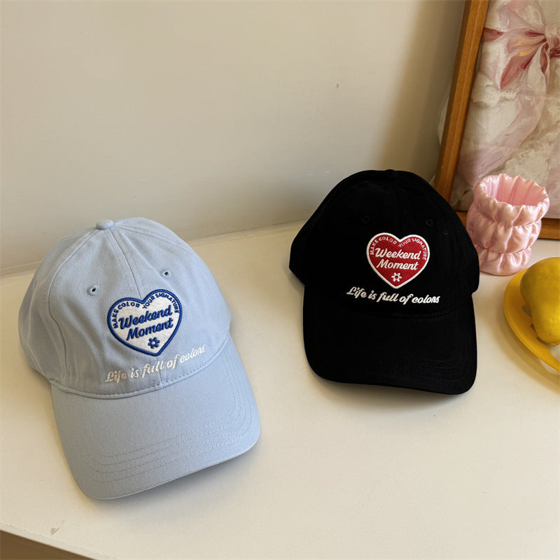 Damen Casual Bestickte Lockere Baseballmütze Brehn
