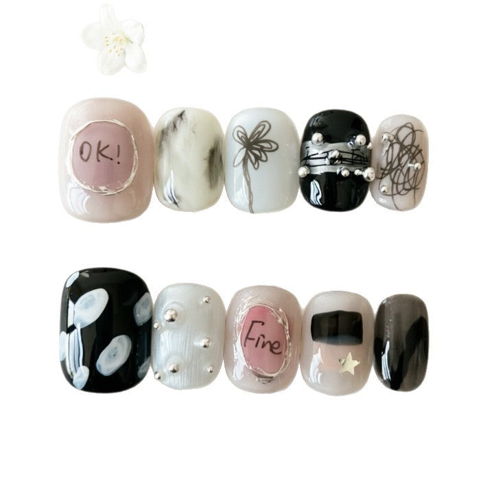 Kreatives Kunstnagelset Brehn