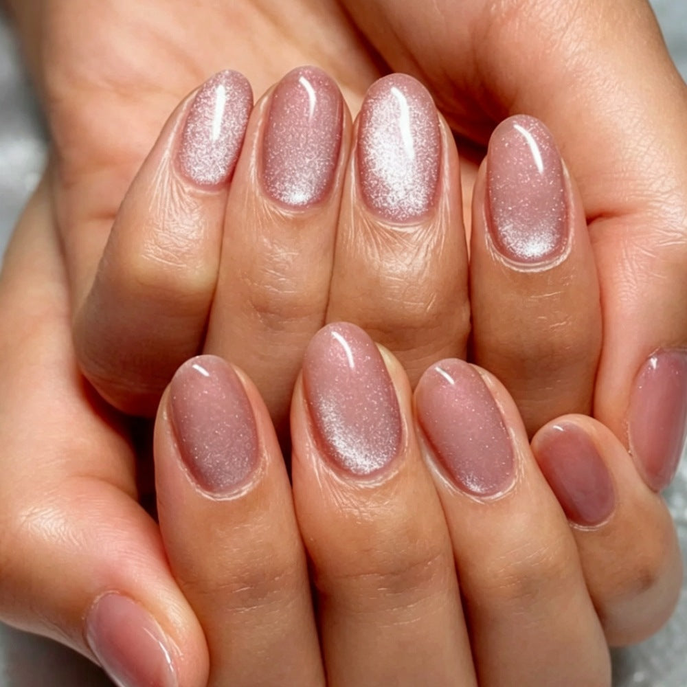 Glamouröse Kunstnägel Im Eleganten Ombre-Look Brehn