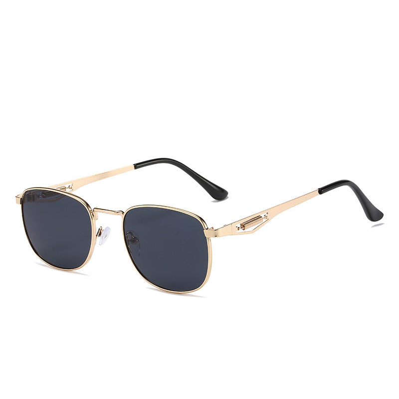 Damen Modische Pilotensonnenbrille mit hochwertigem Metallrahmen Brehn