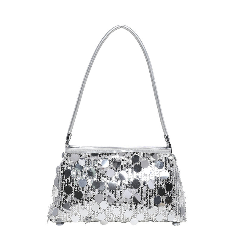 WoGlamorous Pailletten Abend Schultertasche Brehn