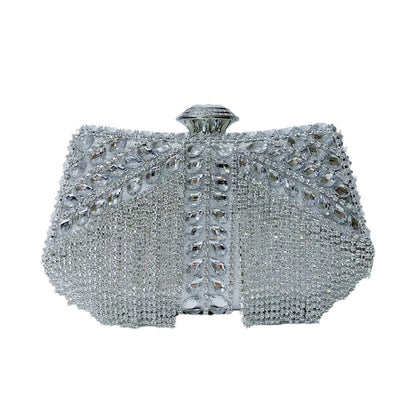 Beaded Crystal Abendtasche