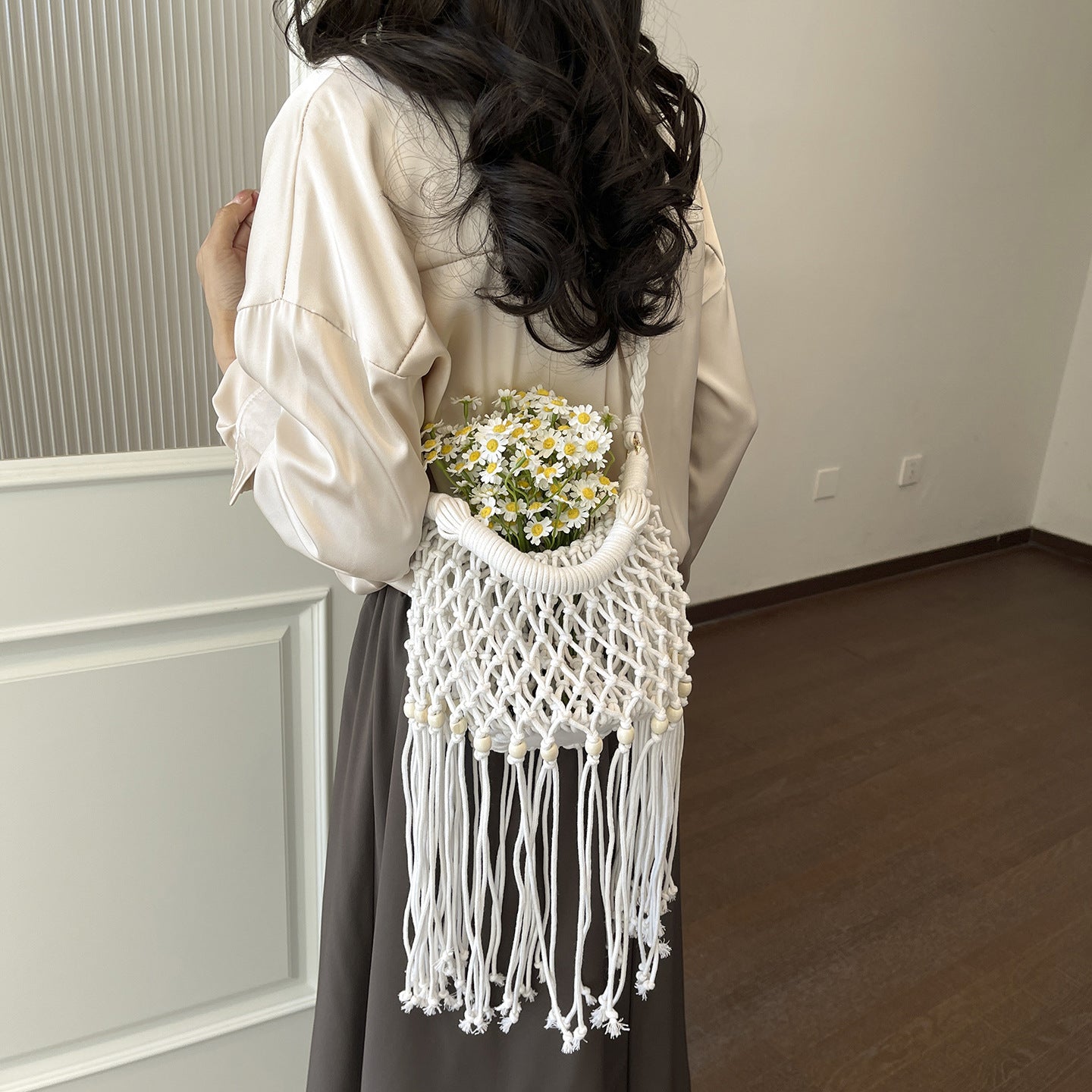 Makramee-Handtasche Brehn