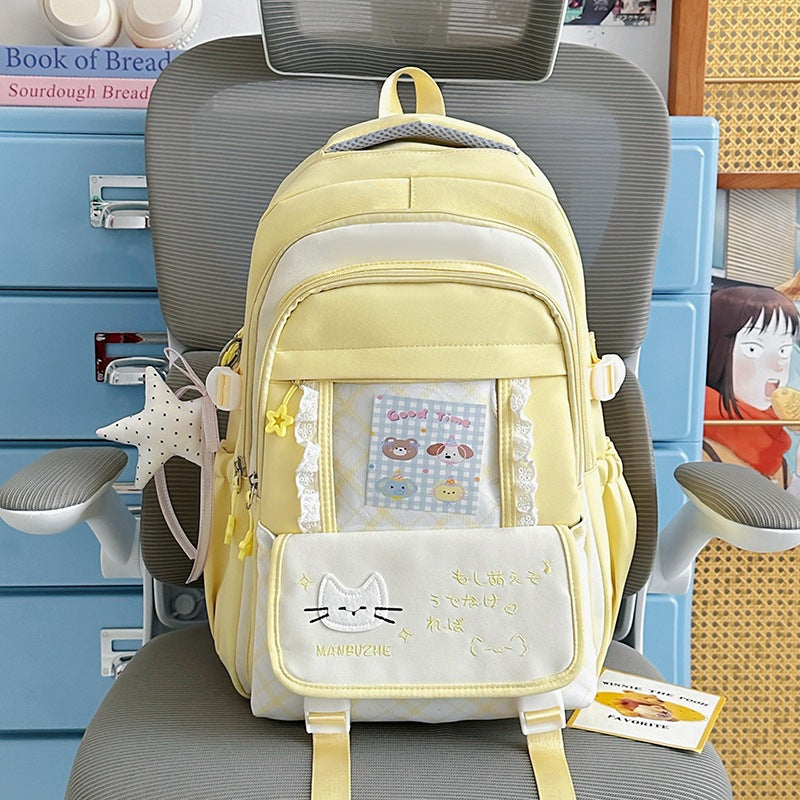 Niedlicher Charakter-Themen-Schulrucksack
