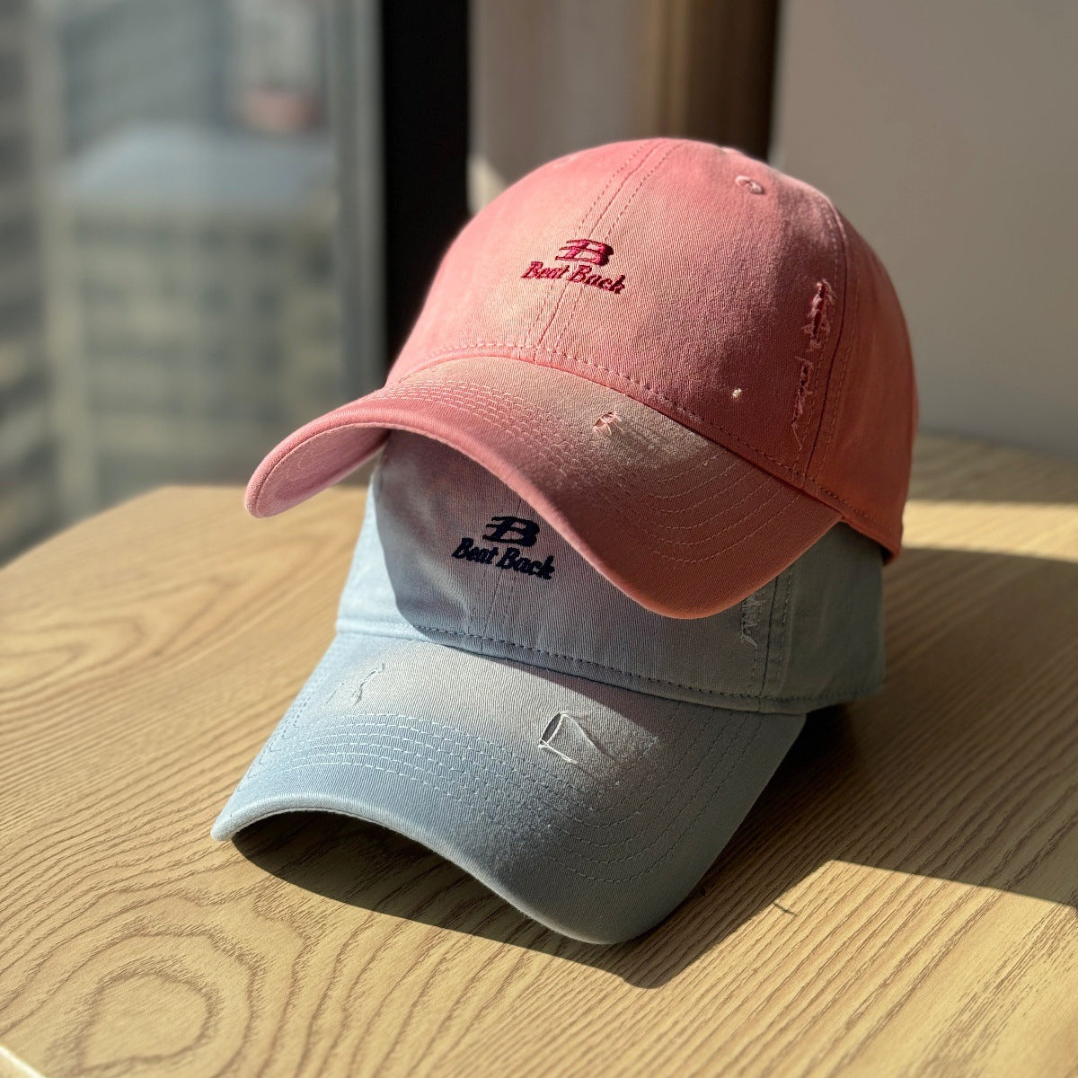 Herren Distressed Casual Baseball Cap Brehn 1784270342