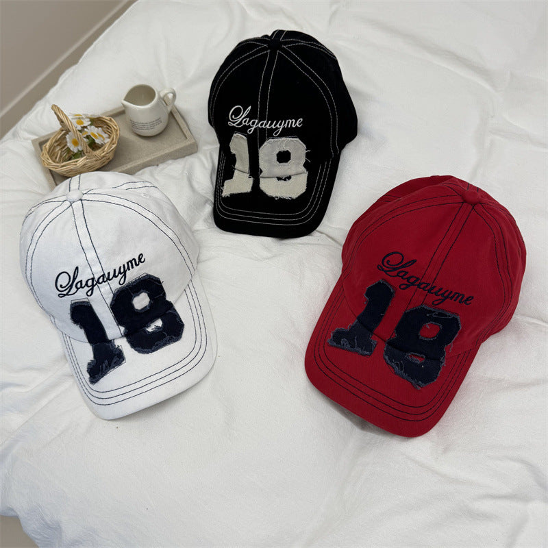 Herren Destroyed Denim Baseballcap Brehn 1783921779