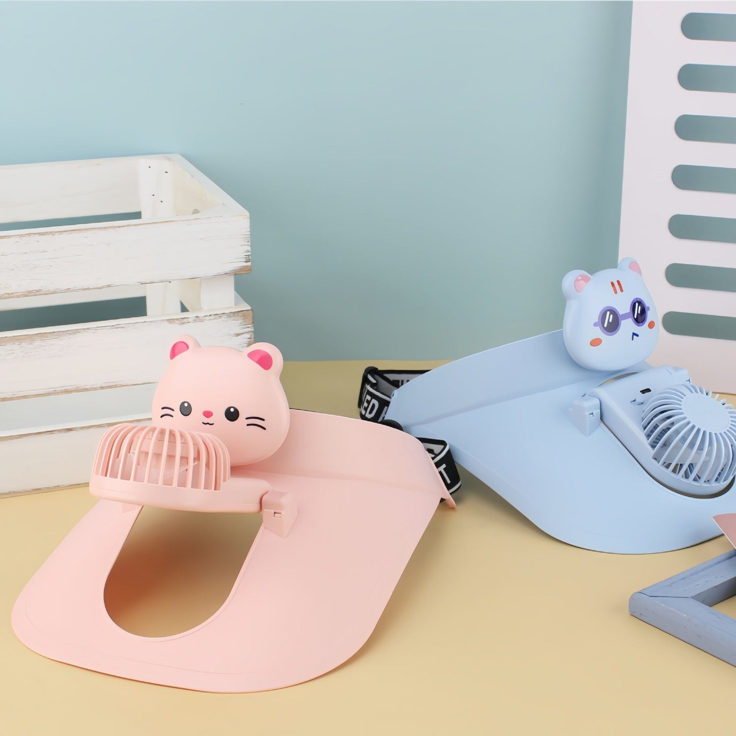 Frauen Tragbarer Handventilator mit Panda-Design Brehn