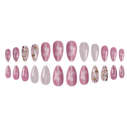 Himmlische Themen Press-On Nagelkunst Brehn