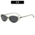 Vintage-inspirierte Katzenaugen-Sonnenbrille Modischer Reiz