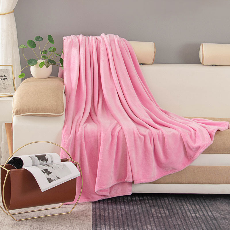Damen luxuriöse Fleece-Decke mit sanfter Textur Brehn
