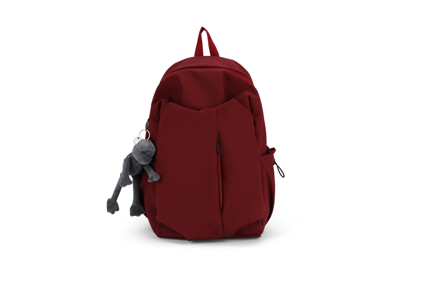 Rucksack mit Vielseitigen Fächern und Charmantem Anhänger Brehn