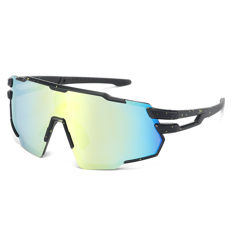 Sportive Herren-Wrap-Around-Sonnenbrille Brehn