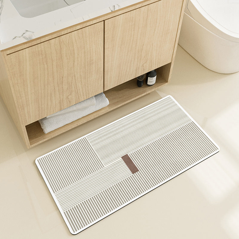 Dekorative Luxe Badezimmermatte Brehn