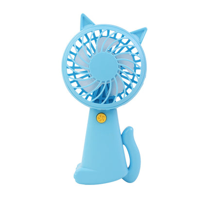 Damen Tragbarer Katzen-Design Handventilator Brehn
