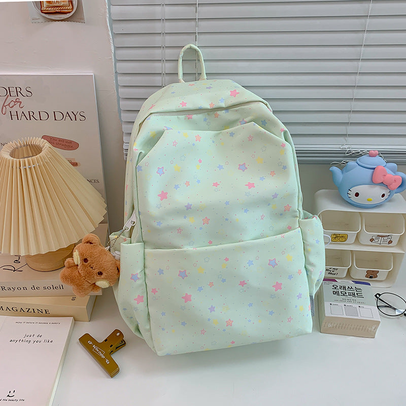 Verspielt Sternmuster Rucksack