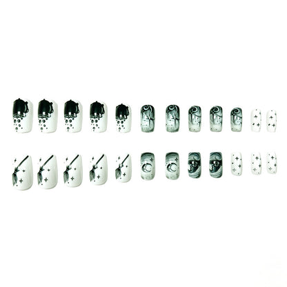 Thematisches Halloween-Nagelkunstset Brehn