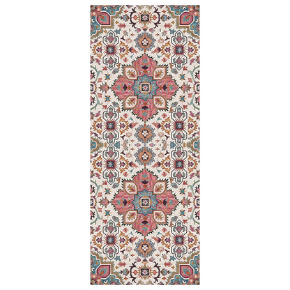 Blumenmuster Läufer Teppich