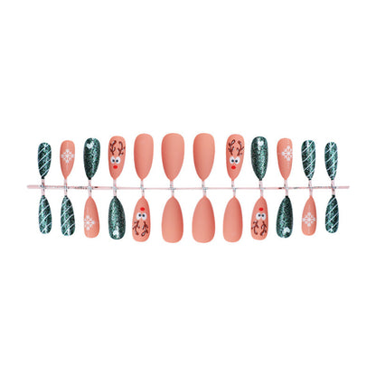 Kreatives Nagelkunstset mit winterlichem Design Brehn