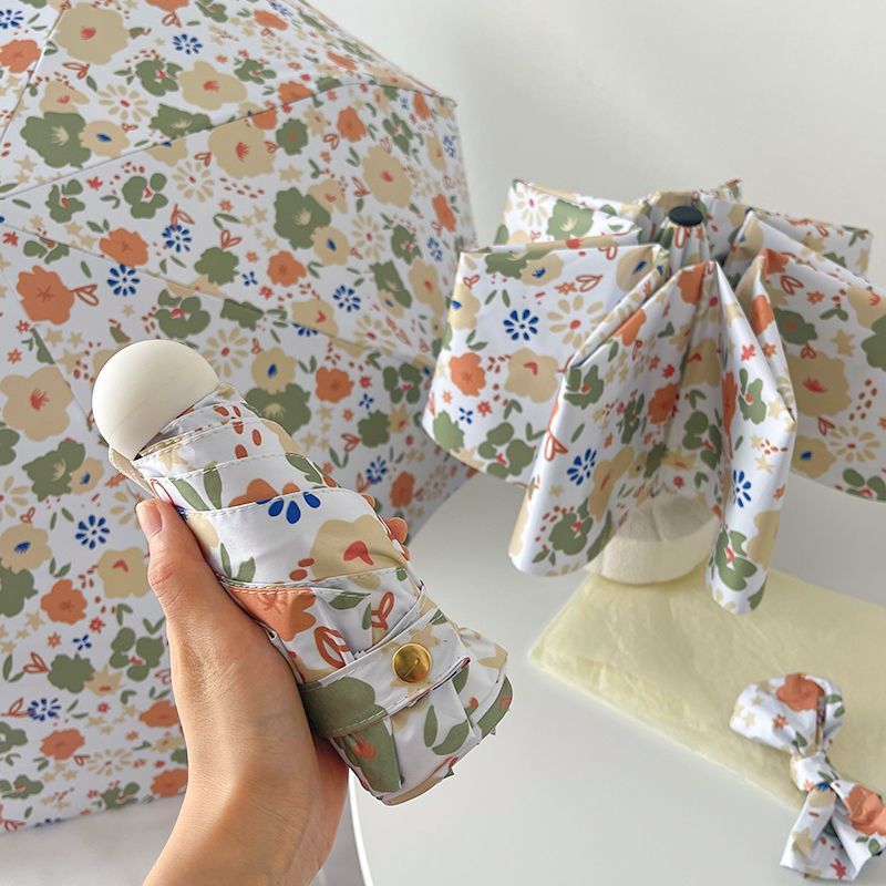 Damen Faltbare Umhängetasche mit floralem Design Brehn