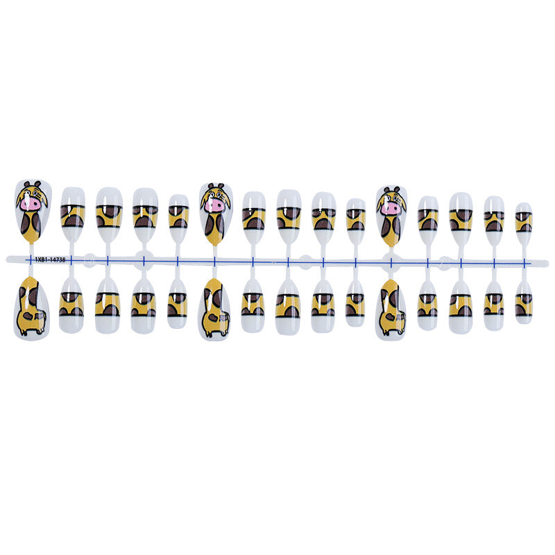 Kreatives tierisches Druck-Nagel-Set Brehn