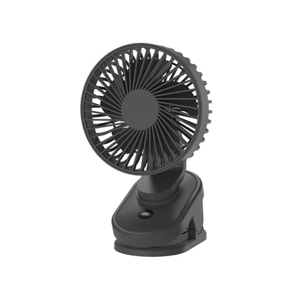 Unisex Kompakter Akku Tischventilator mit einstellbarem Luftstrom Brehn