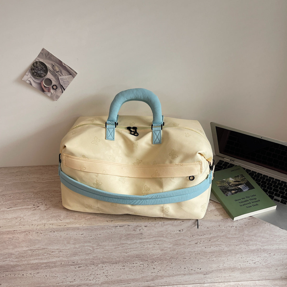 Stylische Reis-Duffel-Tasche Brehn